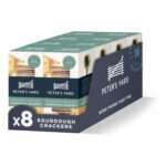 Peters Yard Sourdough Crackers, Rosemary & Sea Salt, 8x90g – £9.50 S&S