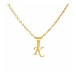 Petite Initial Choker or Necklace – Gold