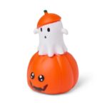 Pets at Home Ghostly Pumpkin Vinyl Squeaky Dog Toy