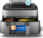 Philips Air Fryer 5000 Series Dual Basket with Steam, 9L, 19 Ways to Cook