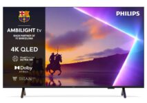 Philips Ambilight 55PUS8500 4K QLED Smart TV – 55 Inch Display with Pixel Precise, Ultra HD, Titan OS Platform – Prime Members