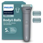 Philips Body Groomer 3000 Body and Balls Triple Protect Shave System, Model BG3480/15