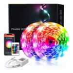 Phopollo LED Strip Light 20m, WiFi App Control, Music Sync