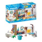 Playmobil 71611 myLife Bathroom with 2 Figures, 80% Recycled Bio-Based