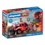 Playmobil City Action Fire Rescue Truck with Light & Sound