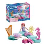 Playmobil Mermaid Underwater Wedding Set with Harp and Ring