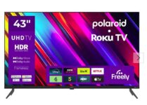 Polaroid 43 inch 4K Ultra HD Smart Roku TV with Freely