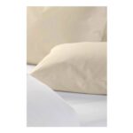 Polycotton Plain Cream Housewife Pillowcase – 51 X 75cm