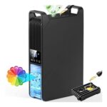 Portable Wall-Mounted Dehumidifier for Bedroom Black