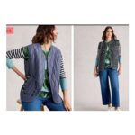 Printed Reversible Gilet 100% Organic Cotton