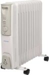 Pro Elec 2.5kW 11 Fin Oil Filled Radiator, White – PELL0209-UK