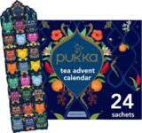 Pukka Herbs Organic Tea Advent Calendar 2026, Black & Herbal, 24 Bags (£8.92 max s&s) – Prime Exclusive