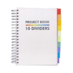 Pukka Pad B5 Project Book with 10 Repositionable Dividers, 12-Pack