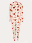 Pumpkin Fleece Cuffed Pyjamas – Free C&C