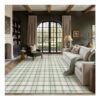 PureCozy Green Washable Living Room Rug 200×300 Cm