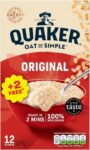 Quaker Oat So Simple Original Big Pack Porridge Sachets 12x27g