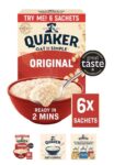 Quaker Oat So Simple Original Porridge Sachets 6 x 27g