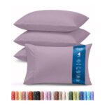 Queen Pillow Cases (Pack of 4) Lavender, 20×30