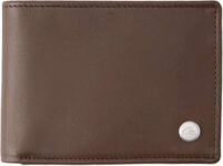 Quiksilver Mens Mack Tri-fold Leather Wallet in Brown – sold and dispatched by QUIKSILVER STORE