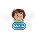 RSPCA Charity Sale Harry the Hedgehog, Pin Badge