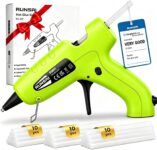 RUNSAI Hot Glue Gun Kit, 30W Mini Glue Gun with 30pcs 7mm Sticks