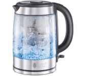 RUSSELL HOBBS Brita Purity 20760-10 Glass Jug Kettle – Clear – Free C&C