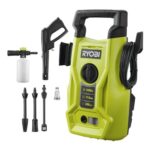 RYOBI RY110PWA 1400W 110bar Pressure Washer, Hyper Green