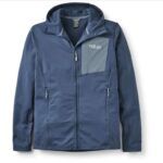 Rab Mens Superflux Hooded Fleece Jacket (Tempest Blue) Sizes S to XL