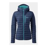 Rab Womens Microlight Alpine Jacket – Deep Ink/Ultramarine