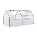 Raised Garden Bed with Greenhouse
