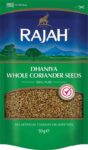 Rajah Dhaniya Whole Coriander Seeds, 50g – 57p S&S