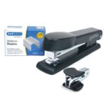Rapesco 1471 Marlin Stapler, R4 Staple Remover, 5000 Staples, Black – Prime Exclusive