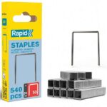 Rapid No. 53 Finewire Staples, 20mm Galvanised – Pack of 540