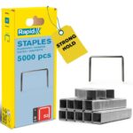 Rapid No.53 Finewire Galvanised Staples 12mm (5000 Pack)