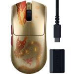 Razer Viper V3 Pro Counter-Strike 2 Dragon Lore – Ultra-lightweight Wireless Esports Gaming Mouse – 55g