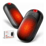 Rechargeable Hand Warmers 2-Pack, 2-in-1 Electric