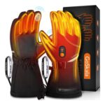 Rechargeable Heated Gloves for Men and Women – Waterproof, Non-Slip, Touchscreen