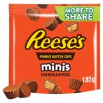 Reeses Milk Chocolate Peanut Butter Cups Minis Unwrapped More To Share Pouch 185g – Clubcard Price