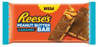 Reeses Milk Flavour Block Filled with Peanut Butter and Caramel 1x92g (£1.28 / £1.15 max S&S)