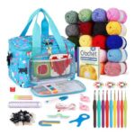 Reessy Crochet Kit, 98Pcs All Inclusive Crochet Kits for Beginners Adults
