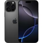 Refurbished iPhone 16 Pro Max 256GB Black Titanium