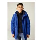 Regatta Dark Blue Farbank II Isotex Waterproof Jacket (3-13 Years) 3-4 Yrs