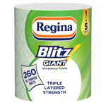 Regina Blitz Giant, 1 Roll of Household Towel, 3-Ply