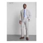 Regular Fit Textured Suit Jacket