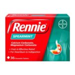 Rennie Spearmint 36 Chewable Tablets