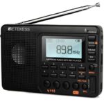 Retekess V115 Portable Radio, Pocket Radio Suitable For Home, Outdoor, Gift, AM/FM/SW, TF / USB Sold by Retevis Direct / FBA