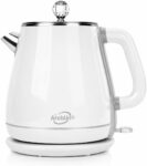 Retro Electric Kettle 1.8L,1800W Fast Boil,White