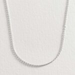 Revere Sterling Silver Oval Belcher 20 Inch Chain – Free C&C – Manufacturers 1 Year Guarantee