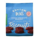 Rhythm 108 Double Chocolate Hazelnut Biscuits 135g