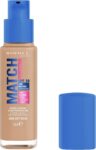 Rimmel Match Perfection Foundation, 400N Natural Beige, Invisible Coverage, Pore-blurring, Medium coverage. Visibly perfected skin. SPF20, 30ml, Cruelty Free